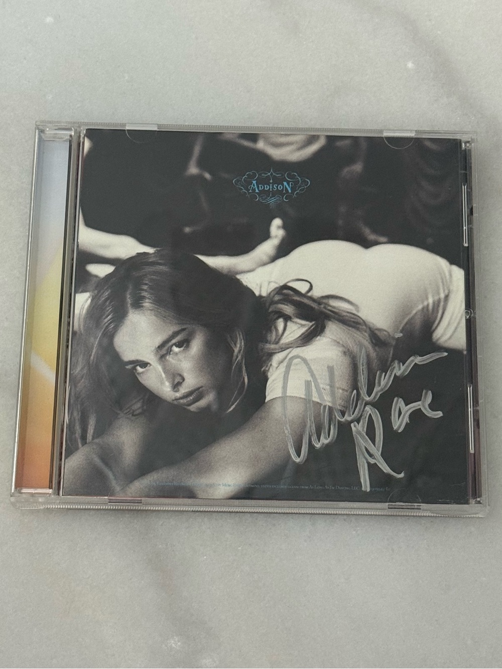 SIGNED Addison Rae - Addison CD + Signed Insert - Picture 2 of 2